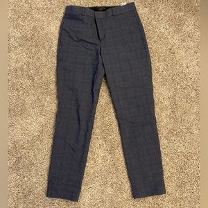 Banana Republic plaid, work pants. 4. Sloan curvy fit.